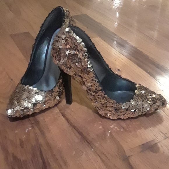 handmade Shoes - Sequin Sparkle Heels